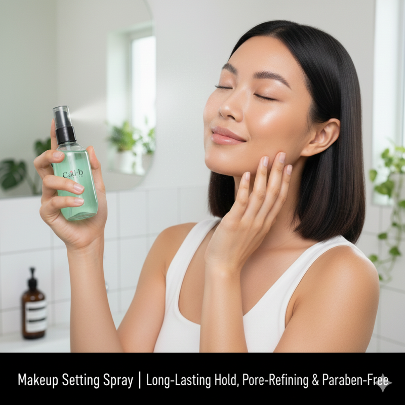Makeup Setting Spray | Long-Lasting Hold, Pore-Refining & Paraben-Free